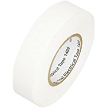 3M 817561 Economy Vinyl Electrical Tape, White