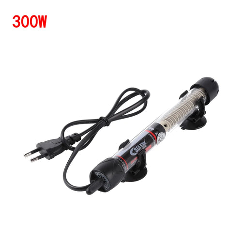 25-300W Fish Tank Heating Rod Adjustable Temperature Thermostat Heater