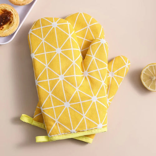 2 pieces of insulated kitchen gloves, heat-resistant microwave gloves,