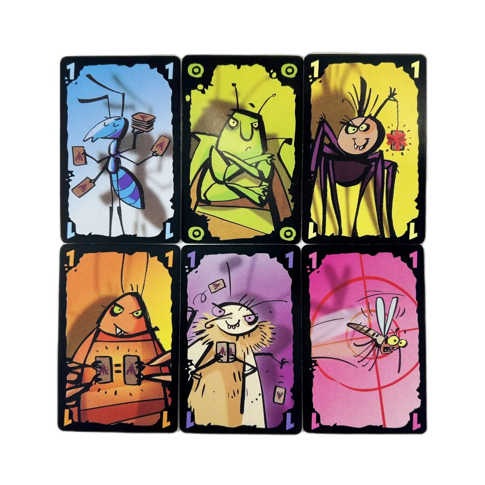 1/3/5/10 PCS Mogel Motte Polilla Cards Jeu de société Devir-jeu fauve