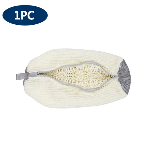 1/2Pcs Shoe Washing Machine Bag,Quick Easy Cleaning,Laundry Shoe Bag
