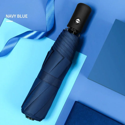 Automatic umbrella eight bone vinyl sunshine and rain dual-purpose sun