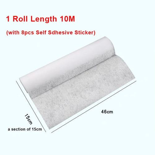 5/10M Disposable Hood Oil Filter Paper Non-woven Cooker Hood Extractor