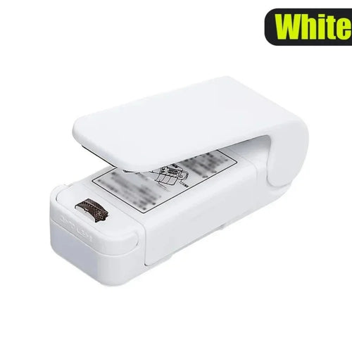 Mini Bag Seal Machine Snack Bag Clip Kitchen Handheld Food Sealer