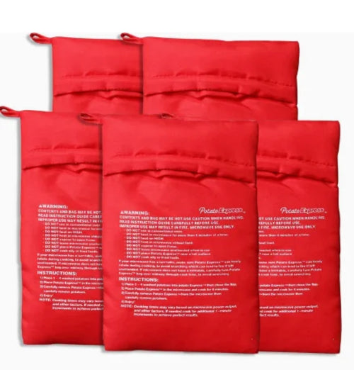 Microwave Potato Bag Reusable Express Microwave Potato Cooker Bag
