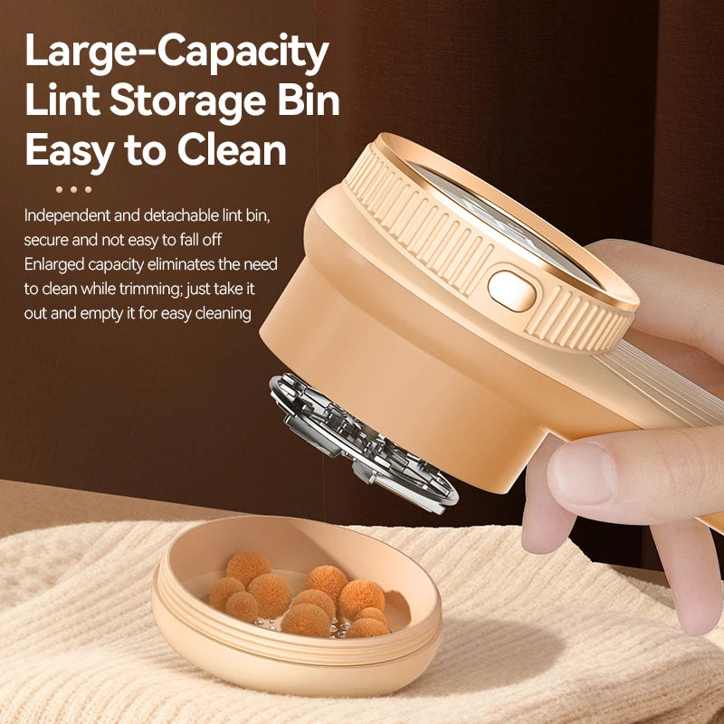 Electric Lint Remover Portable Fabric Shaver Rechargeable Hair Ball