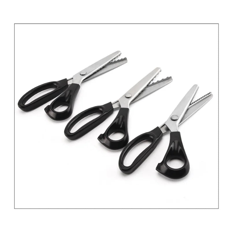 DIY Necessary Sewing Tools Tailor's Scissors 3/5/7mm Wave Lace
