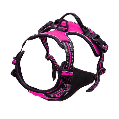No Pull Dog Harness Front Clip Heavy Duty Reflective Easy Control