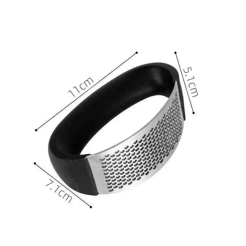 1pc Stainless Steel Garlic Press Crusher Manual Garlic Mincer Chopping