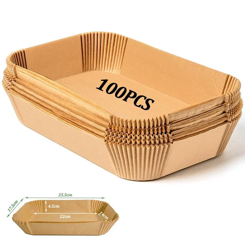 Disposable Air Fryer Paper Non-Stick Kitchen Baking Airfryer Mat