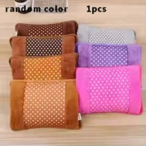 Dot Pattern Electric Hot Water Bag 500W 220V Rechargeable Winter Hand