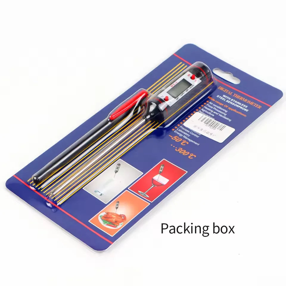 -50-300℃ Digital Food Thermometer For Meat Kitchen Cooking Water Milk