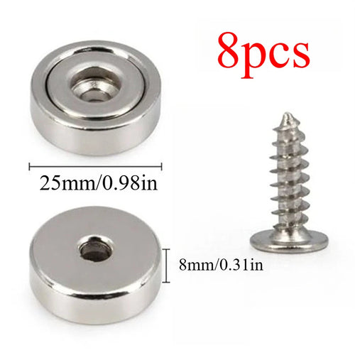 A25/A32/A20/A16 circular magnets, countersunk hole , widely used in