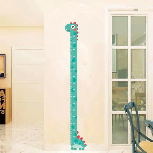 Cute Cartoon Height Sticker Unicorn Dinosaur Giraffe Wall Height