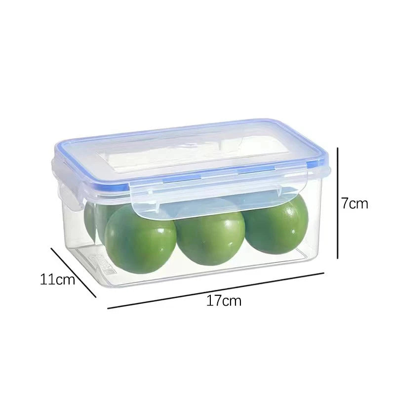 Transparent Sealed Crisper Thickened Refrigerator Storage Box Food
