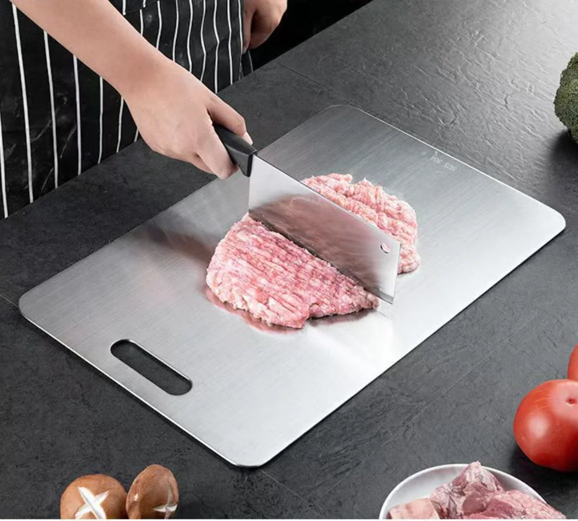 5 Size 304 Stainless Steel Thickened Cutting Board Antibacterial