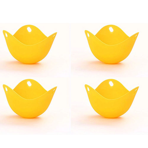 Silicone Egg Poacher Cups Egg Boiler Mold Cup for Microwave Air Fryer
