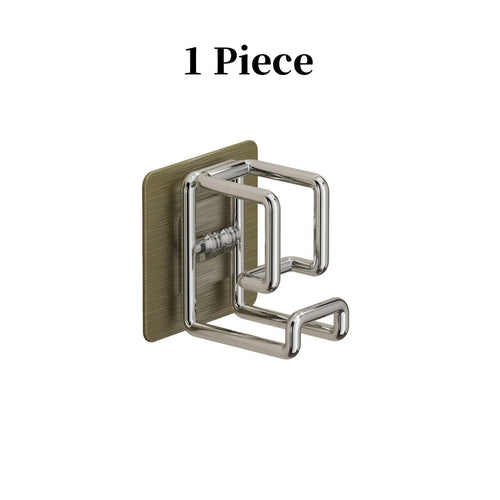 1/2/4/6Pcs Stainless Steel Washbasin Hook Multifunction Punch-free