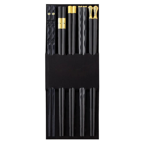Clearance_5 Pairs Japanese Chopsticks Korean Chopsticks Reusable