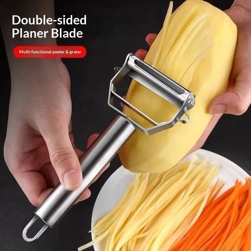 Stainless Steel Vegetable Peeler Multi Function Fruit Peeling Tool