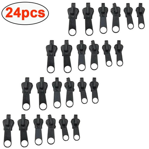 6pcs Instant Zipper Universal Instant Fix Repair Kit Replacement Zip