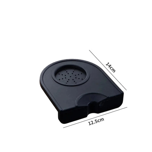 Espresso Coffee Tampers Mat Station Press Tampering Holder Corner Mat