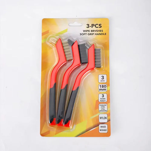 7 Inches Stainless Steel Brush Brass Cleaning Brush Polishing Rust