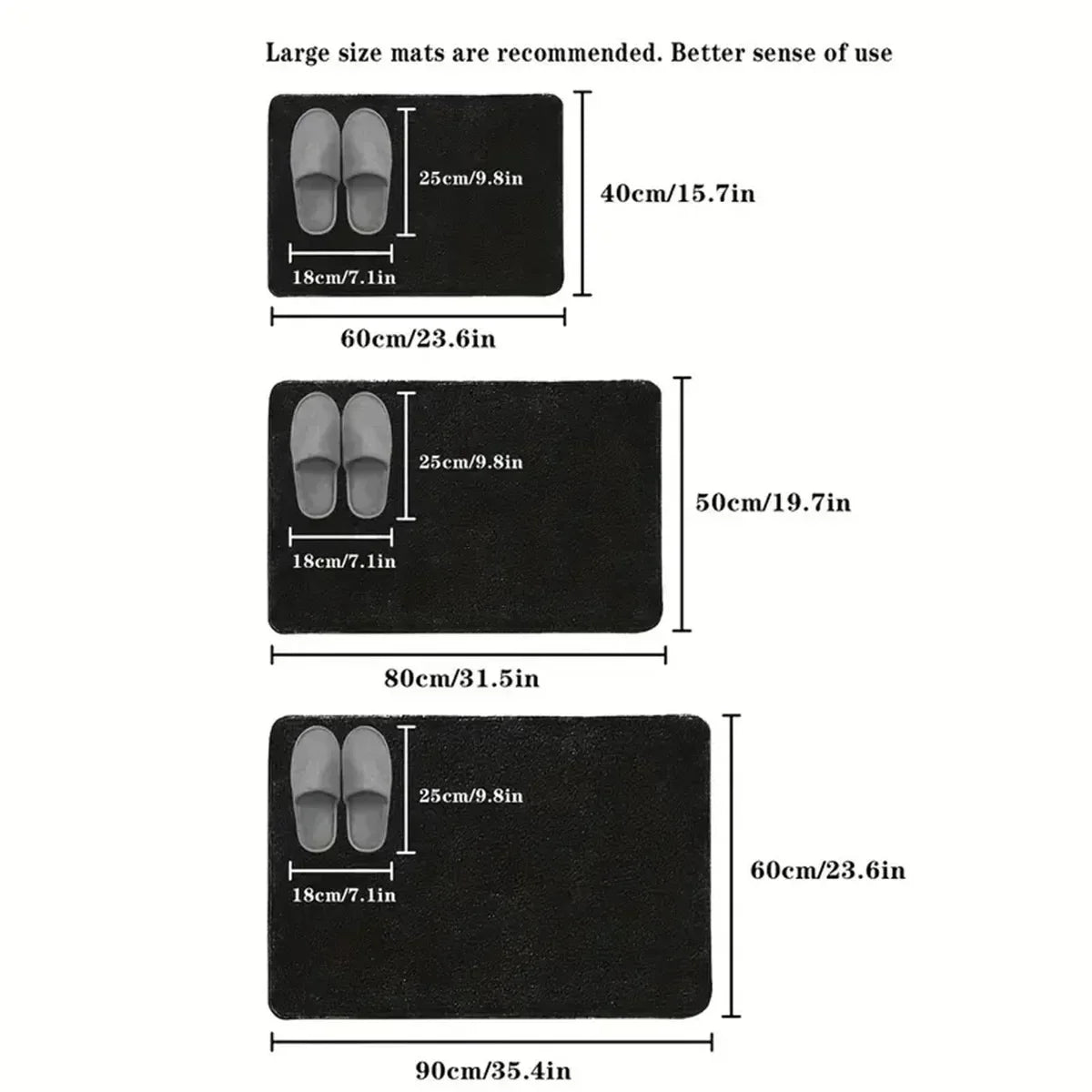 Bathroom Mat Bath Mat Long Hair Floor Mat Bedroom Door Mat Home