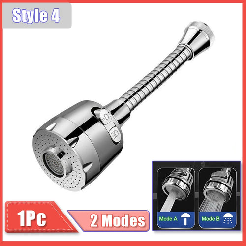 2/3 Modes Universal Kitchen Faucet Adapter 360 Rotation Faucet Filter