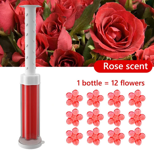 Toilet Cleaner Gel Remove Odors Leave Flower Aromatic Toilet Gel No