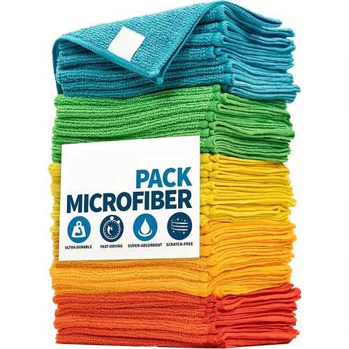 10/5/3pcs Microfiber Cleaning Cloth, Dishwashing Cloth Household Rag