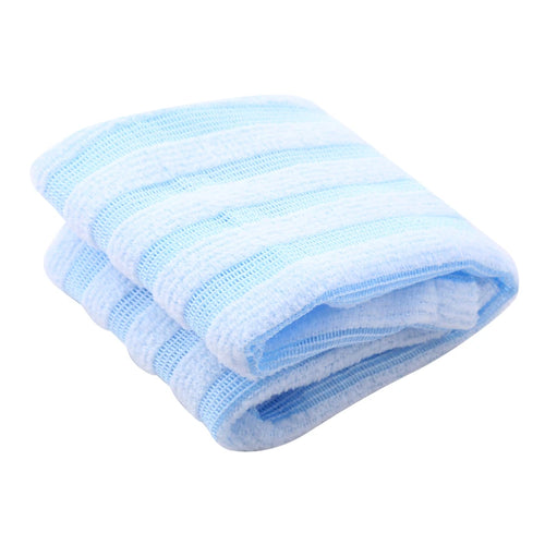 Exfoliating Washcloth Back Scrubber for Shower for Men Silver-ion