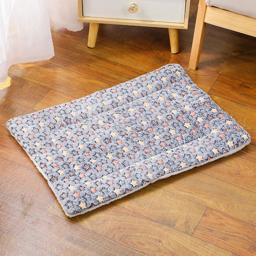 Thicken Cat Mat Breathable Flannel Cat Sleeping Mat Soft Dog Cushion