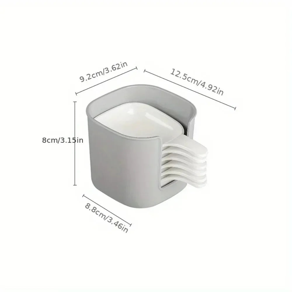 7pcs/set Sauce Dish Food Sauce Dish Dipping Dish SetSnack Seasoning