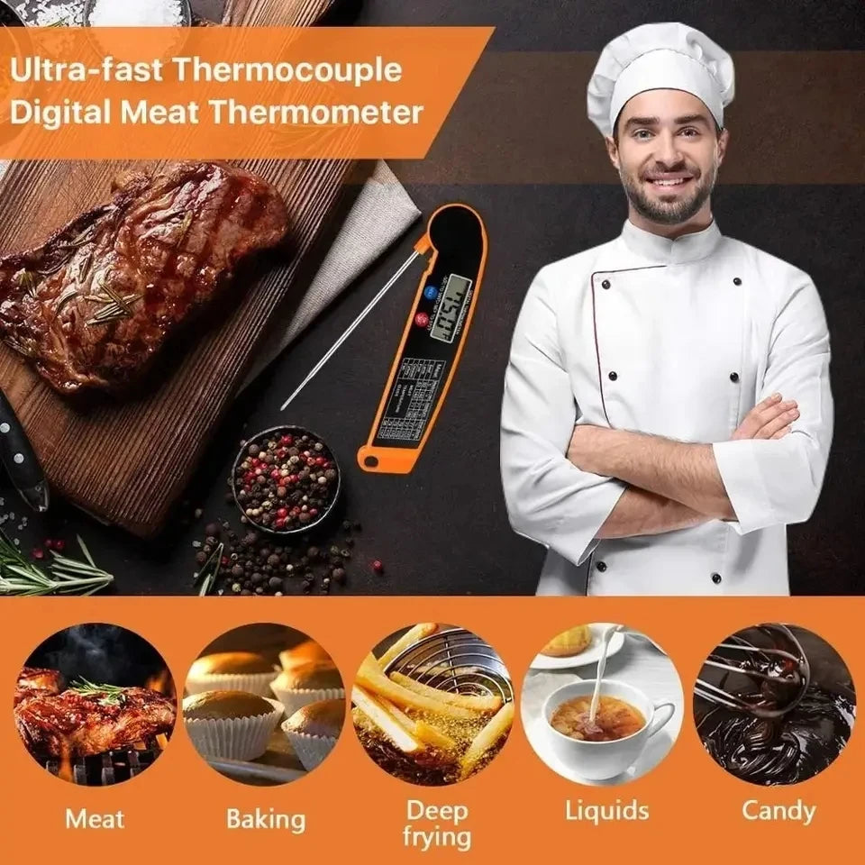 Digital Kitchen Food Meat Thermometer Digital Instant Read With High