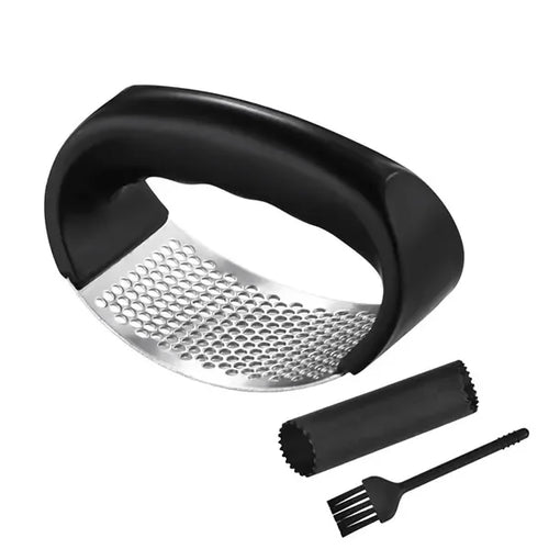 Upgraded Stainless Steel Garlic Press Squeezer Manual Garlic Ginger