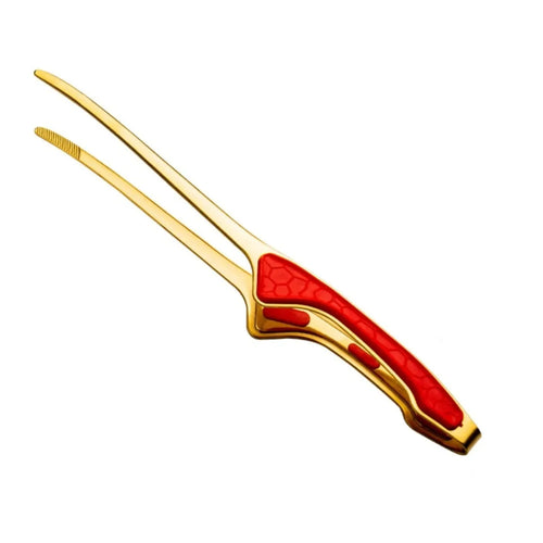 Non-Stick Stainless Steel Barbecue Tongs Anti-scald Anti-slip Steak