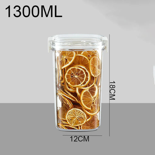Vacuum Sealed Tank Coffee Beans Vacuum Jar Kitchen Cereals Storage Box
