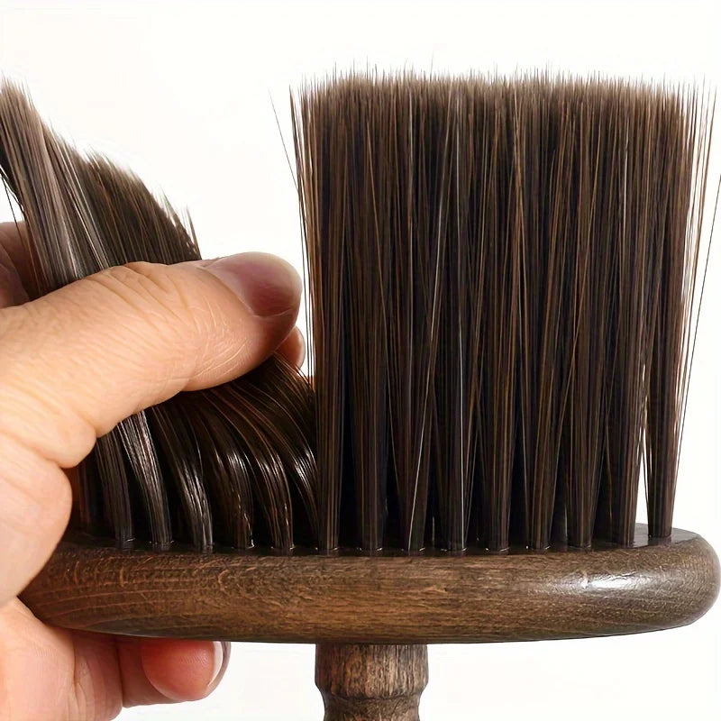 Walnut Wood Coffee Grinder Cleaning Brush - Soft Bristle, Multi-Use