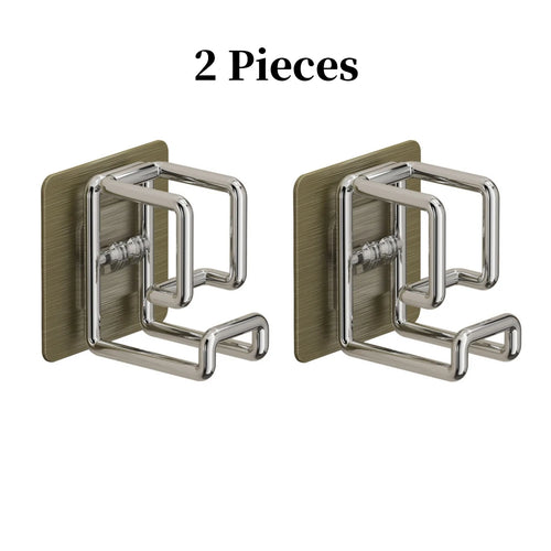 1/2/4/6Pcs Stainless Steel Washbasin Hook Multifunction Punch-free
