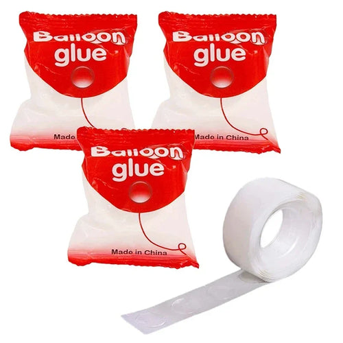 Balloon Glue Dot Adhesive Point Tape Double Sided Clear Sticky Glue