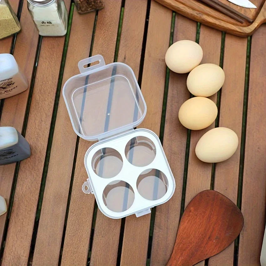 Outdoor Shockproof Egg Box Storage Box, Portable Camping Shatterproof