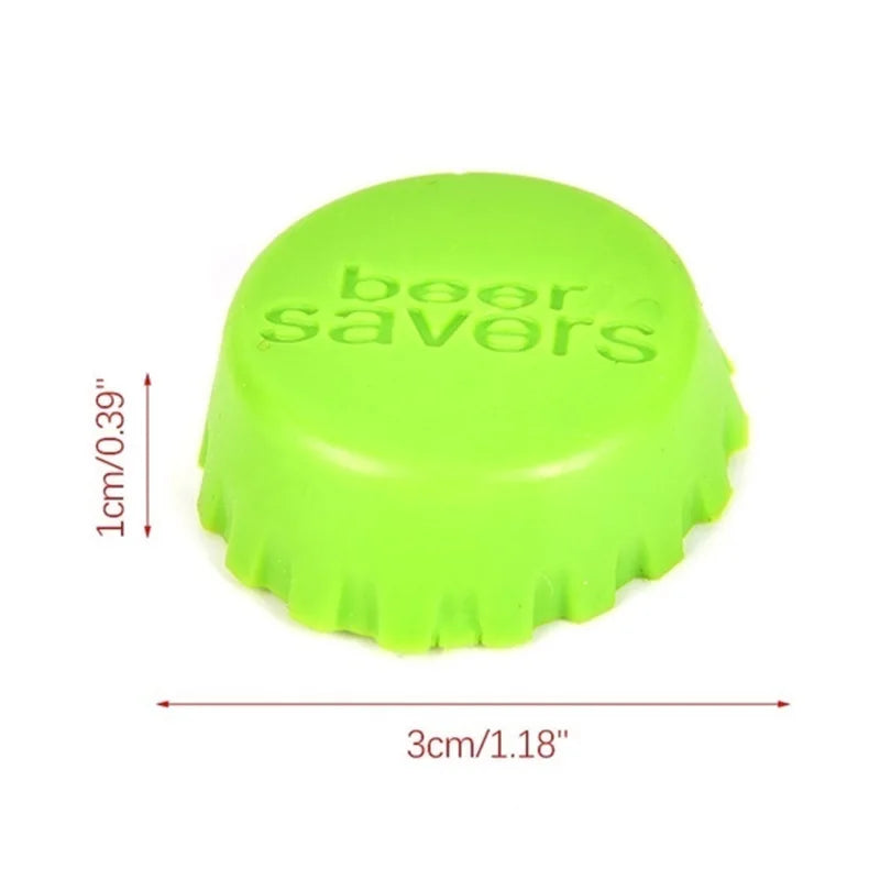Reusable Silica Gel Bottle Cap Sealed Beer Cap Vinegar Soy Sauce