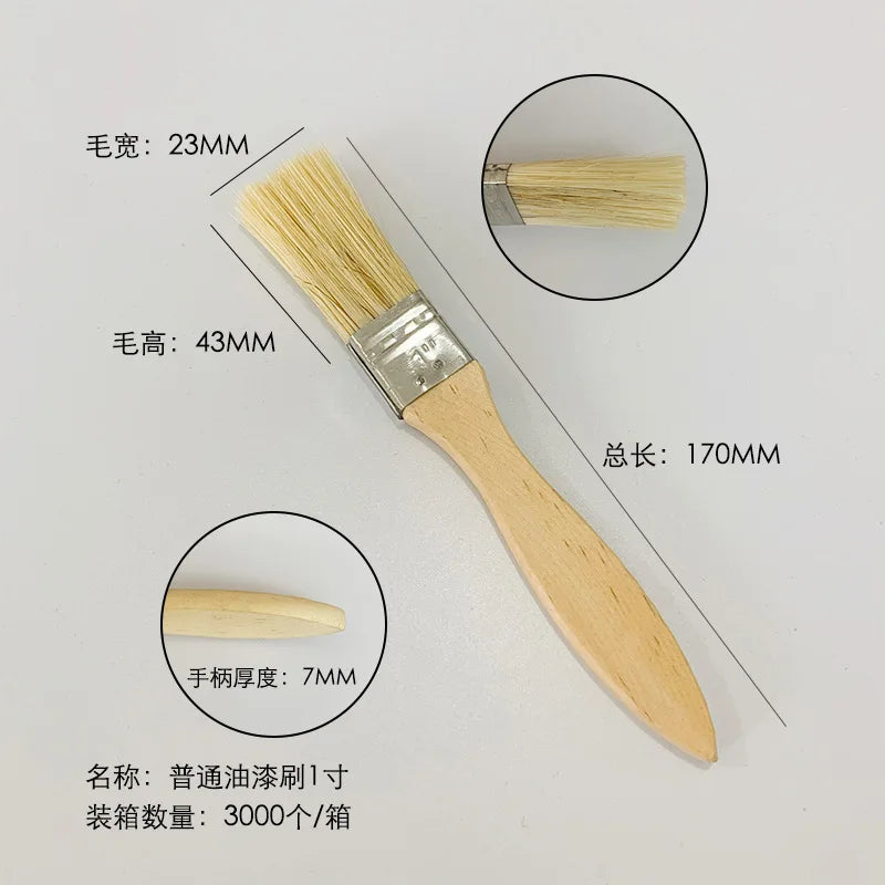 mane brushes, (4-Pack) suitable for art, handicrafts, plastering,