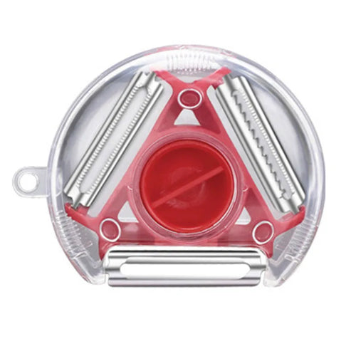 1/3Pcs 3 In 1 Multifunctional Peeler Magic Trio Peeler Set Slicer