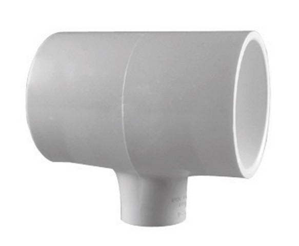 Charlotte Pipe & Foundry PVC024004350 90 deg PVC Reducing Tee 1 x