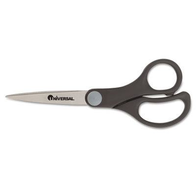 Universal 92008 Economy Scissors- 7" Length- Straight Handle-
