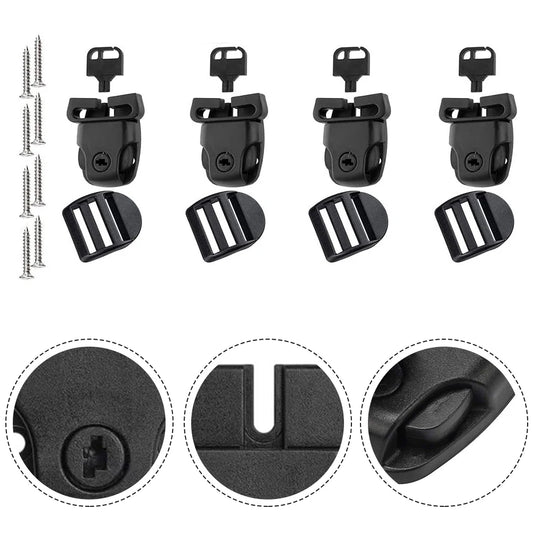 1 Pcs Spa Cover Latches Premium Plastic Material Self Tapping Screws Slides Spa Cover Latches Best Price Black
