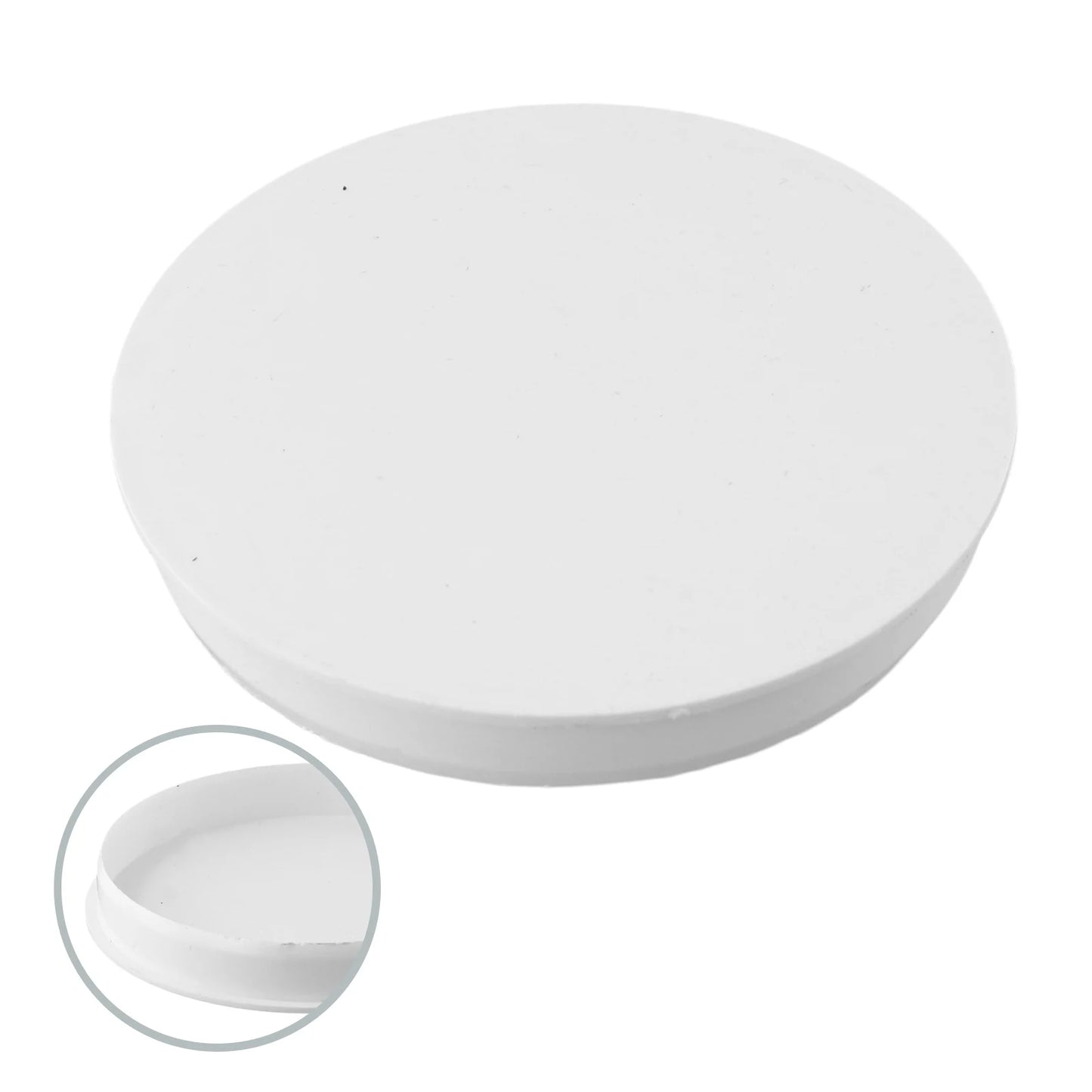50/110/160mm PVC Inner Blocking Cap for Sewer Pipe Insert with Thickened Material to Maintain Smooth Water Flow and Block Debris