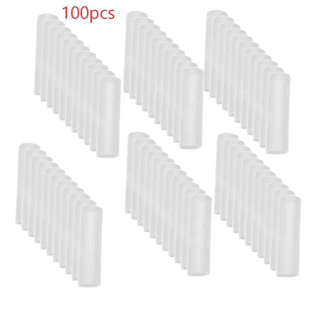 Grafting Tube Silicone for Fruit Trees Vegetables Ornamental Plants - High Elastic Rebound Wear Resistant - 3.2 0.1 1 cm